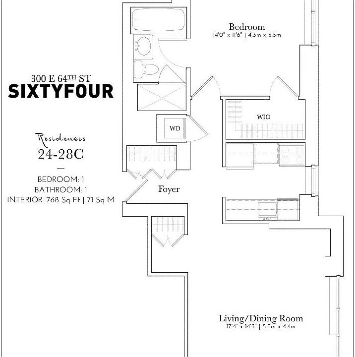 1st image of 300 E 64th St APT 28C