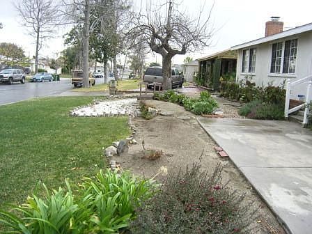 Charming landscaping