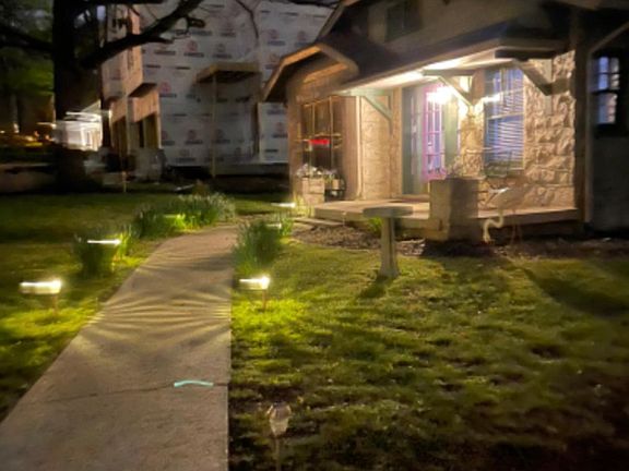 As beautiful at night as it is during the day!