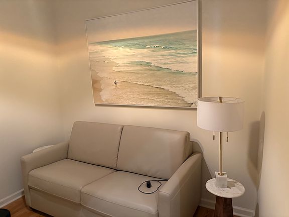 Den at front, painted, soon to be carpeted