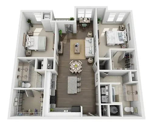 Floor plan B2E