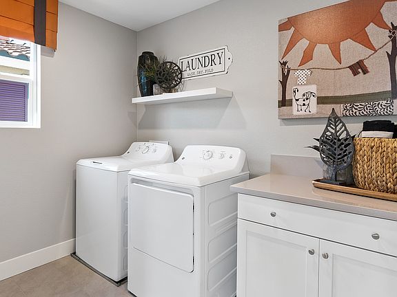 Upstairs laundry