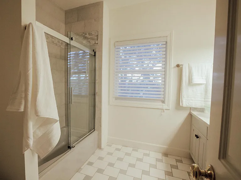 Hallway bathroom
