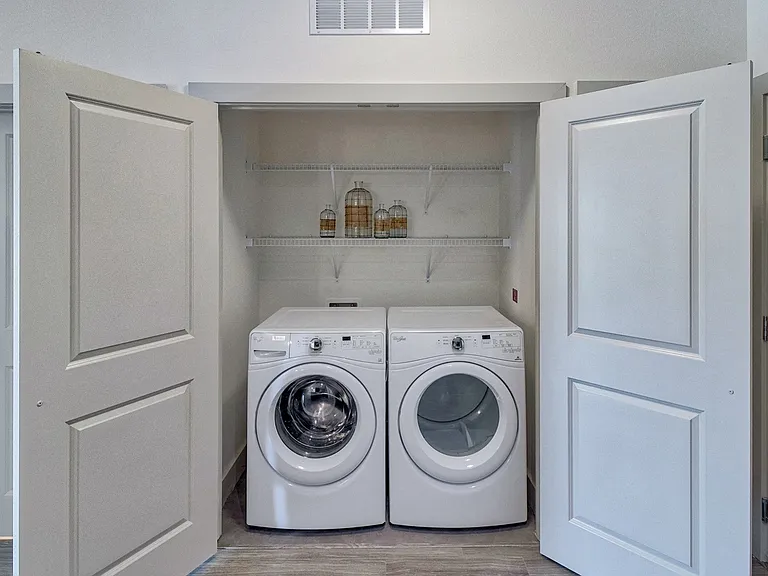 In home laundry for your convenience