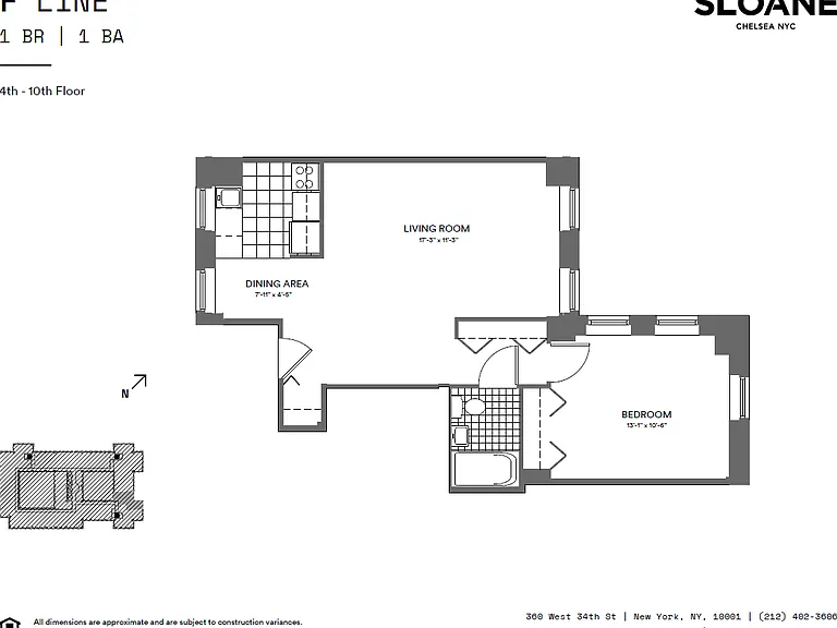 360 W 34th St #4F — Photo 2