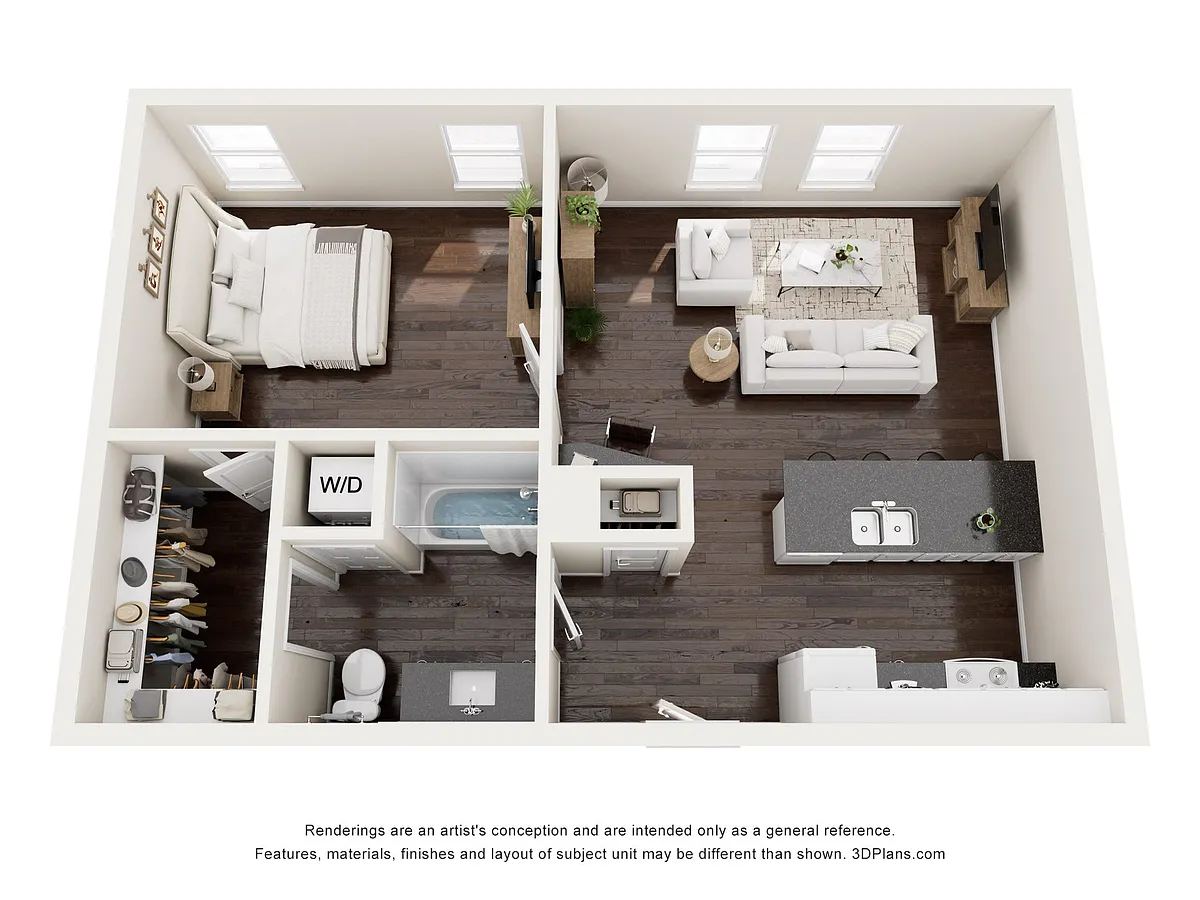 Floor plan A2 (Vintage)