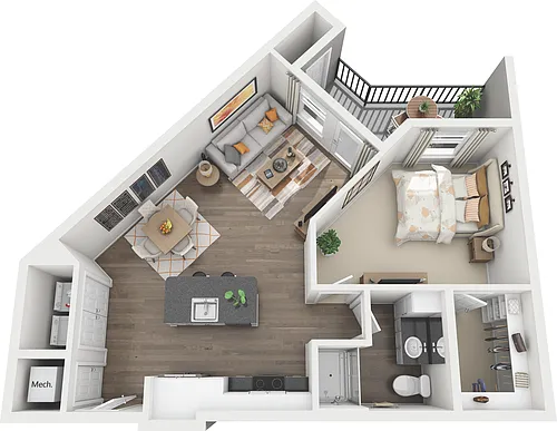 Floor plan A1