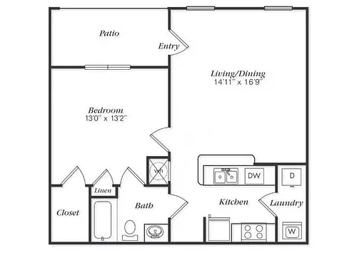 Floor plan Ansley