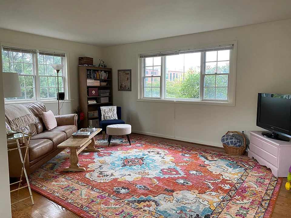 Living Room with Current Tenant's Furniture