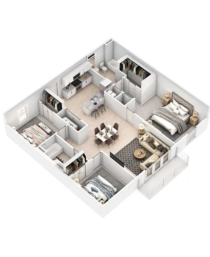 Floor plan The Mill