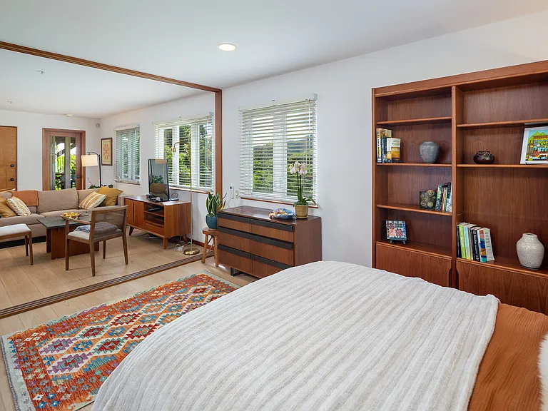 mid century modern quality wood furnishings