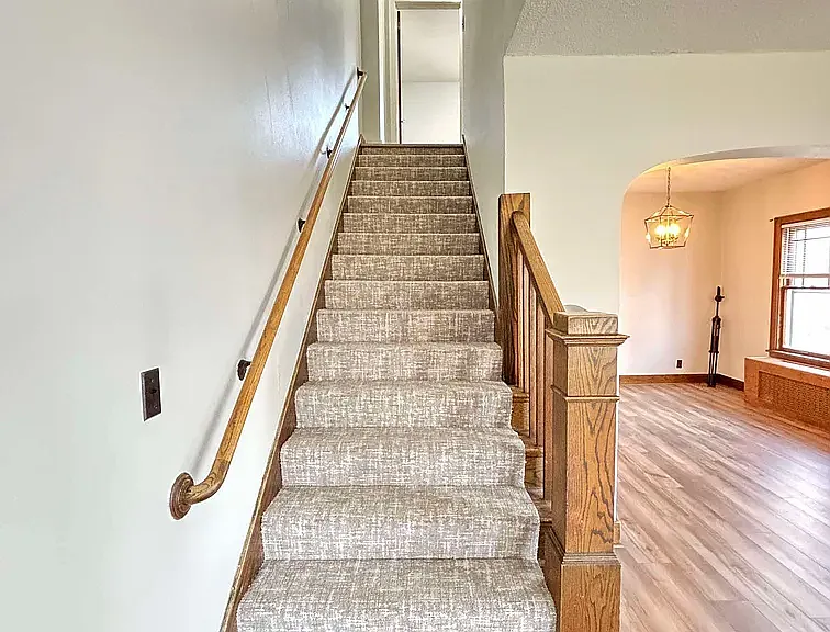 Stairs to the 2nd floor