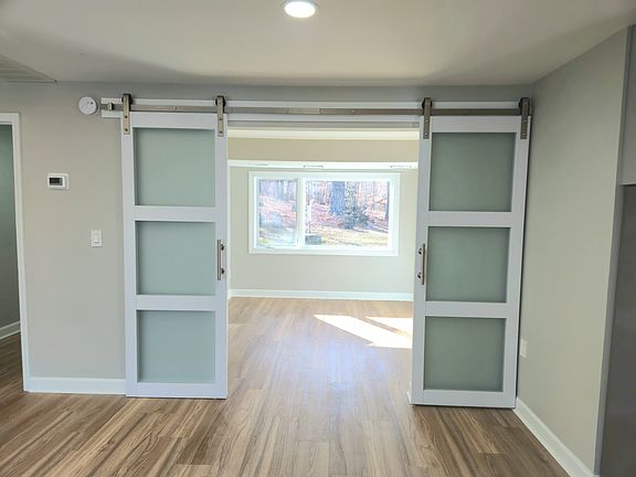 View toward Bedroom Barn Doors