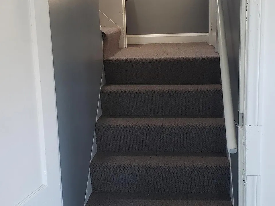 Approach to second floor 650 Sq Ft unit (2 flights of stairs)