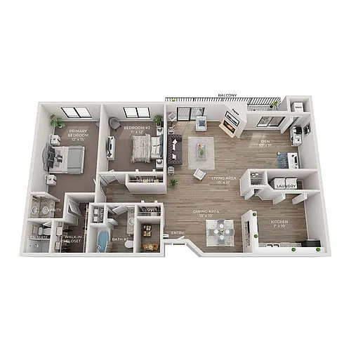Floor plan C3 Renovated
