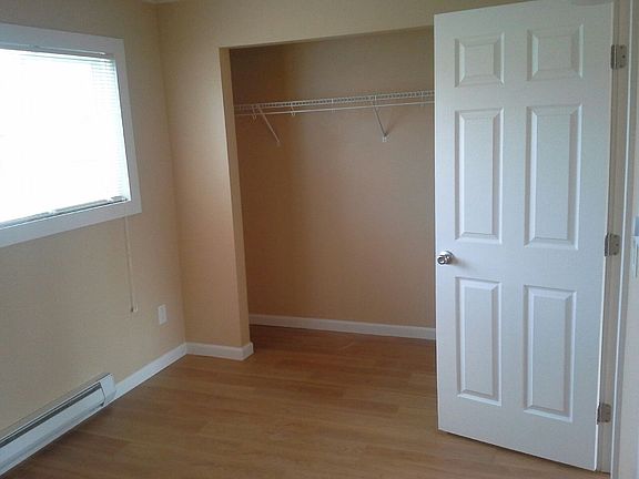 new bedroom door, closet rack