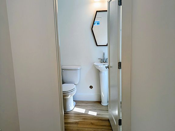 half bath on main floor