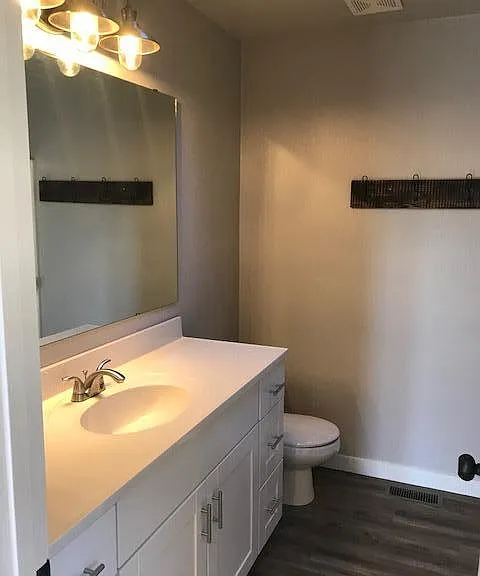 Master bath with walk-in shower