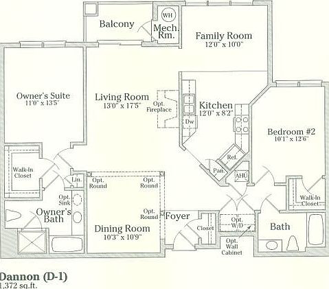 Floor Plan (mirror image of picture)