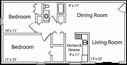 Floor plan Caribbean