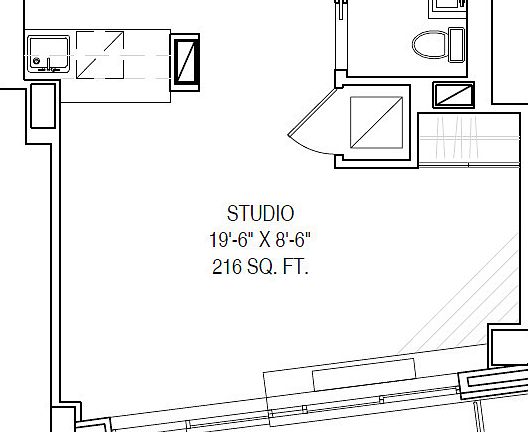 2nd image of 250 E Houston St APT 7F