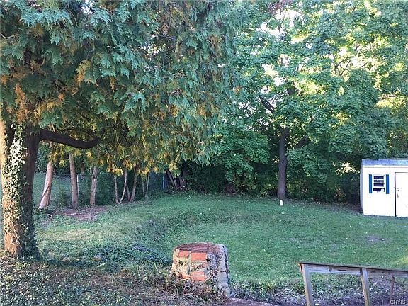 Private backyard