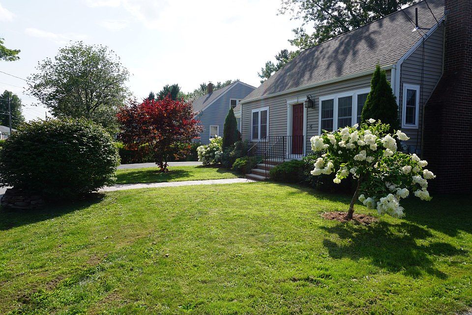 Landscaped front yard