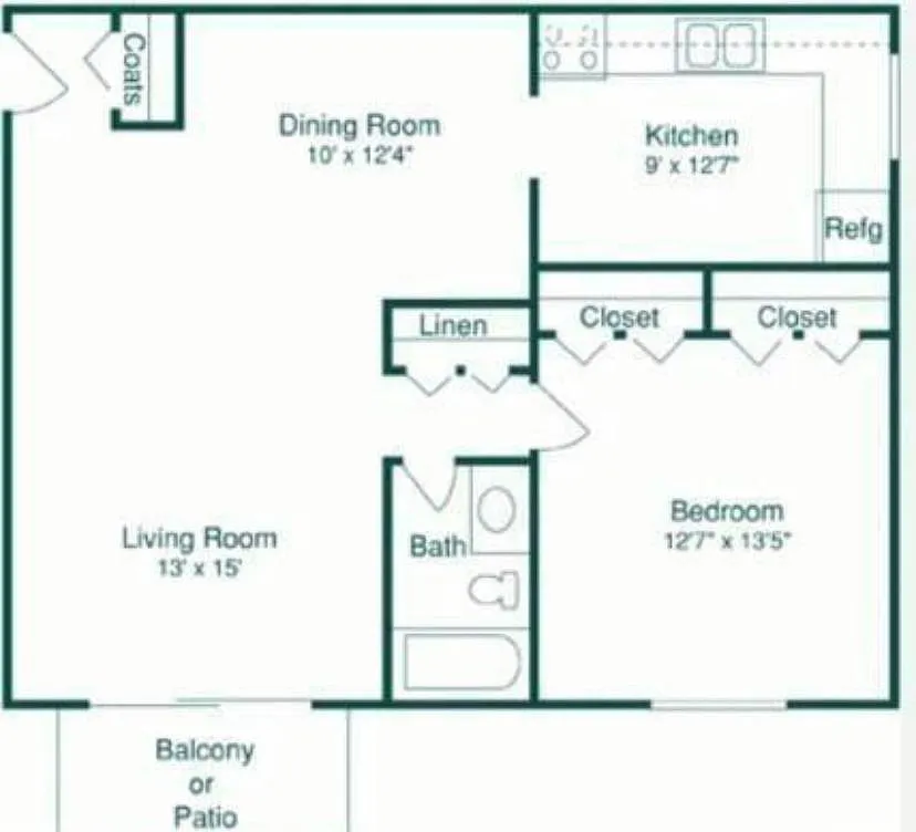 Unit landscape - 1860 Axtell Dr #5