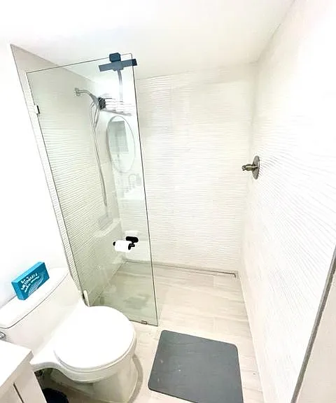 Master walk-in shower