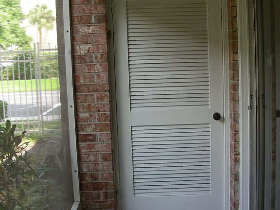 storage room off patio