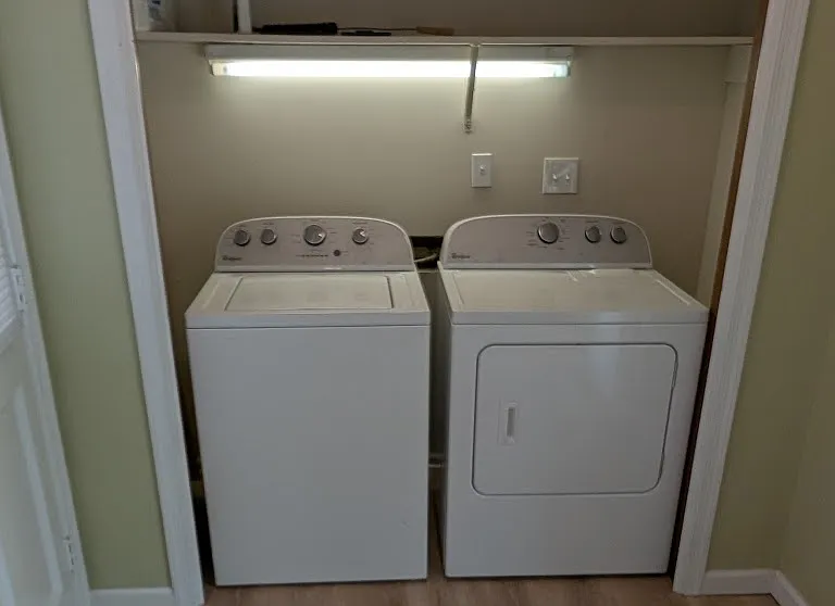Laundry closet
