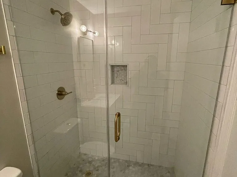 Upstairs shared shower