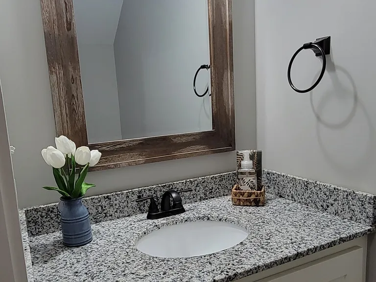 half bath downstairs