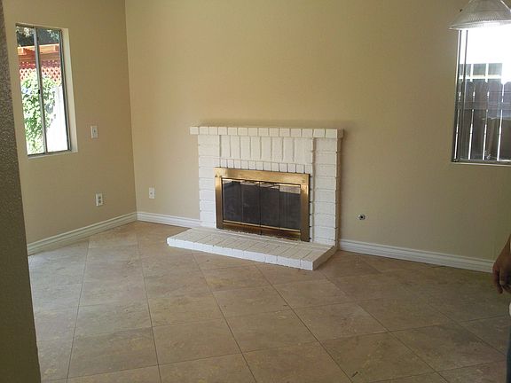 fireplace/dining room