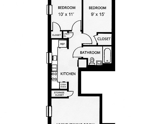 2nd image of 500 Grand Ave APT 1A