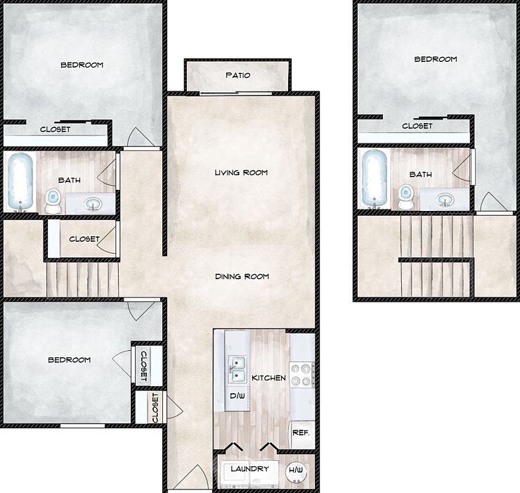 Franciscan Floorplan Diagram