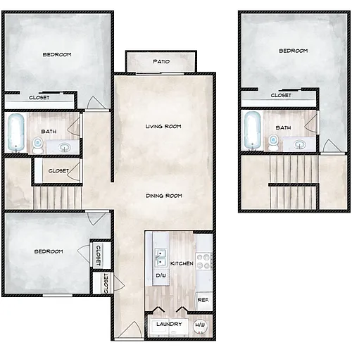 Floor plan Franciscan