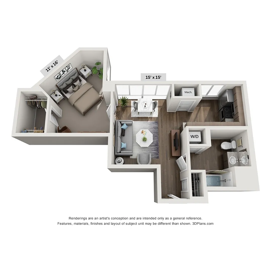 Floor plan Kensington