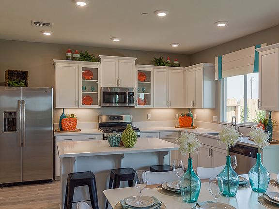 Striking kitchen with island