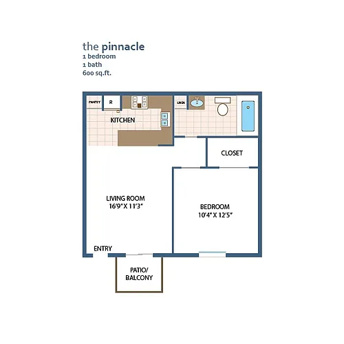 Floor plan Pinnacle