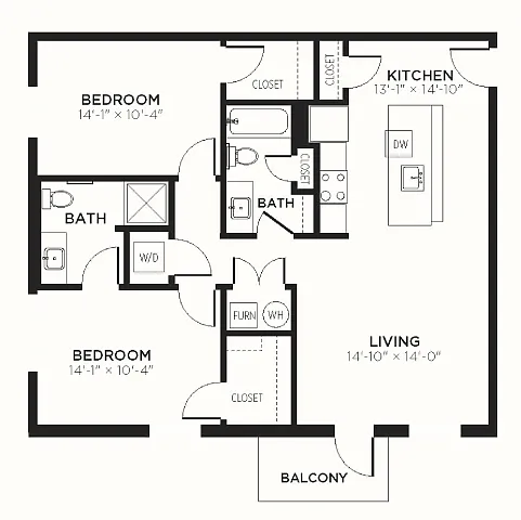 Floor plan B2