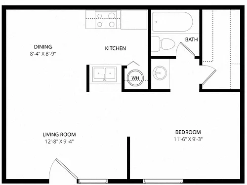 Floor plan Studio