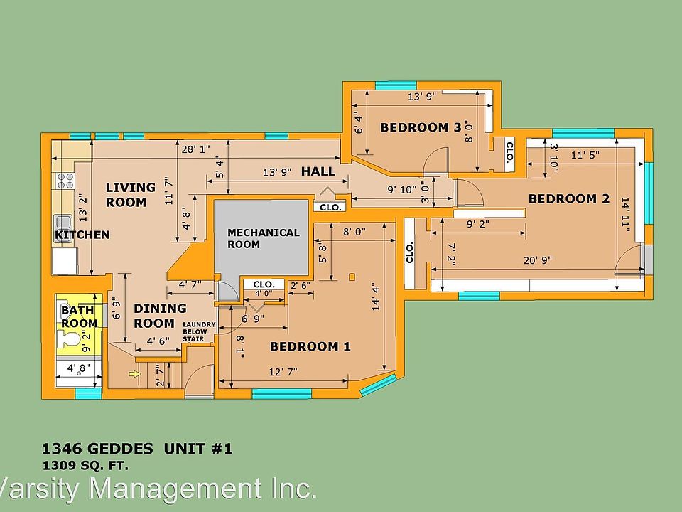2nd image of 1346 Geddes Ave APT 01
