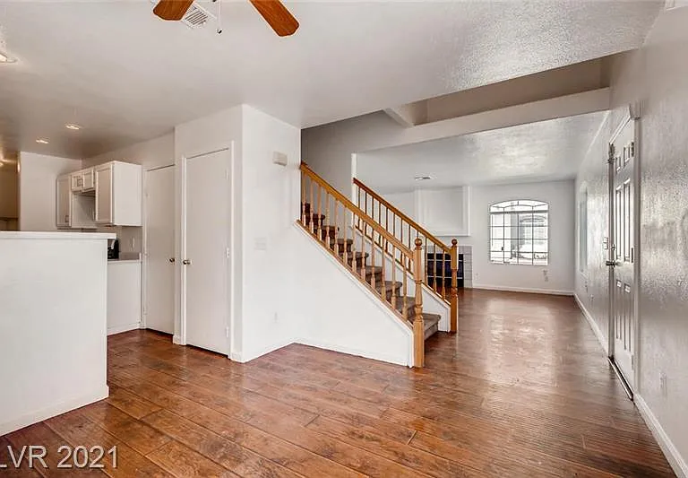 Dining area and kitchen