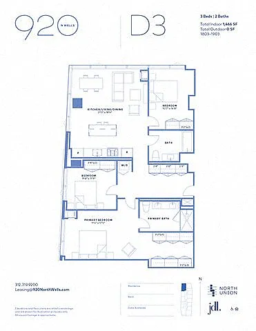 Floor plan D3
