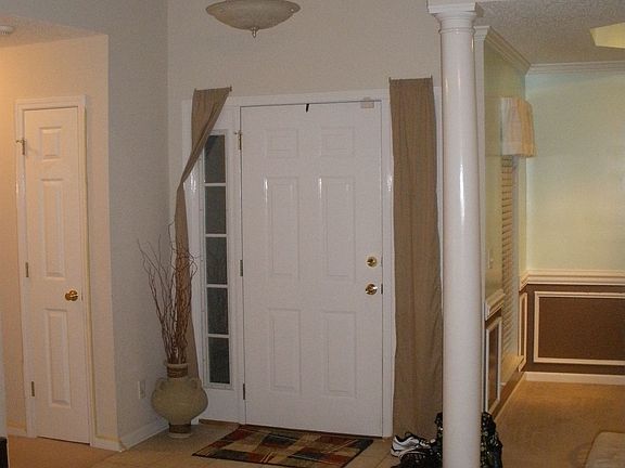 Front Entry way with tile floor