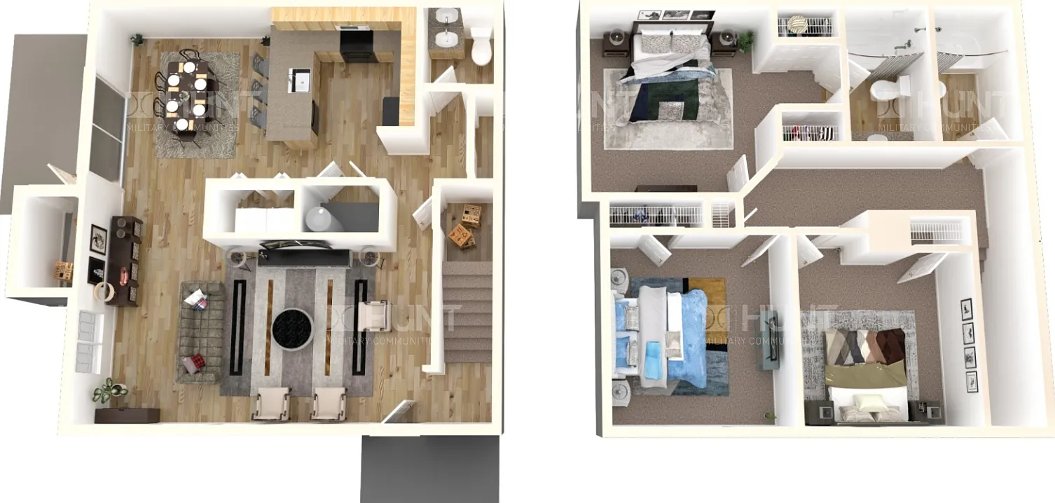 3 bed, 2.5 bath, 1310 sqft, $1,477 — Photo 3