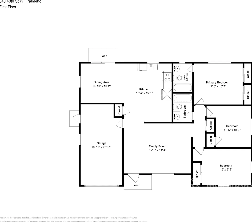 348 48th St W Palmetto, FL 34221 — Photo 2