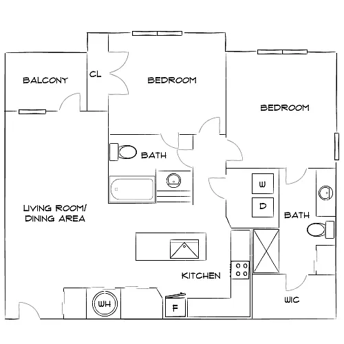 Floor plan Design 2B
