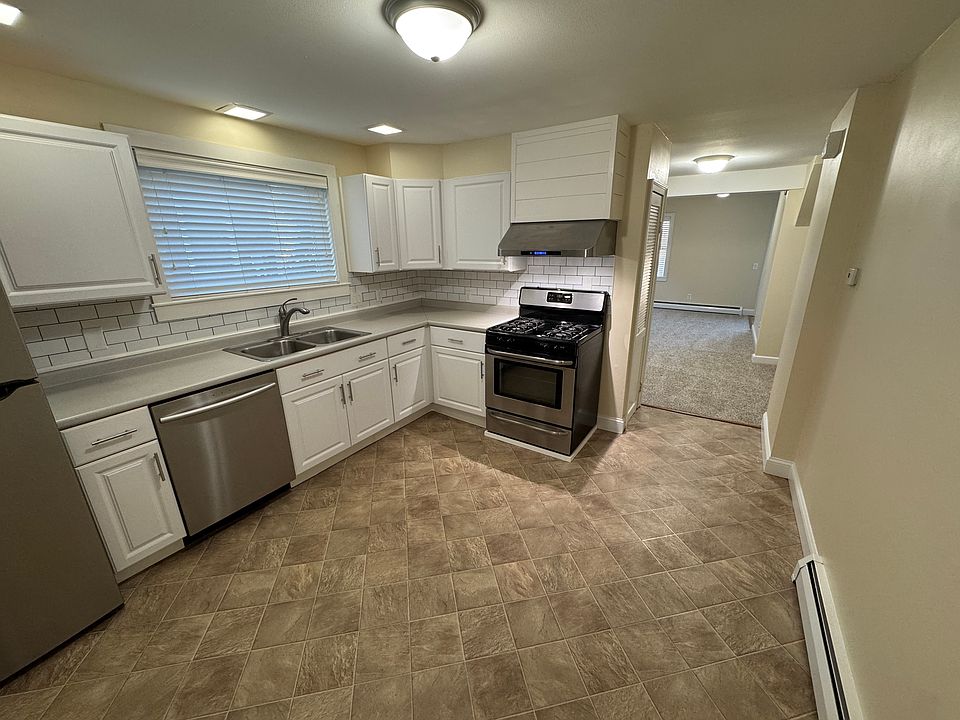 kitchen looking into living room